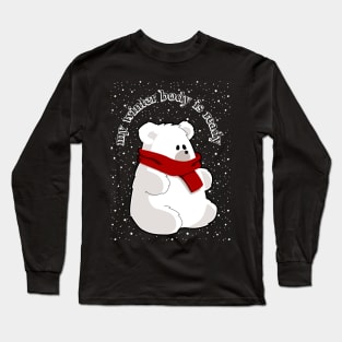 Polar bear winter body Long Sleeve T-Shirt